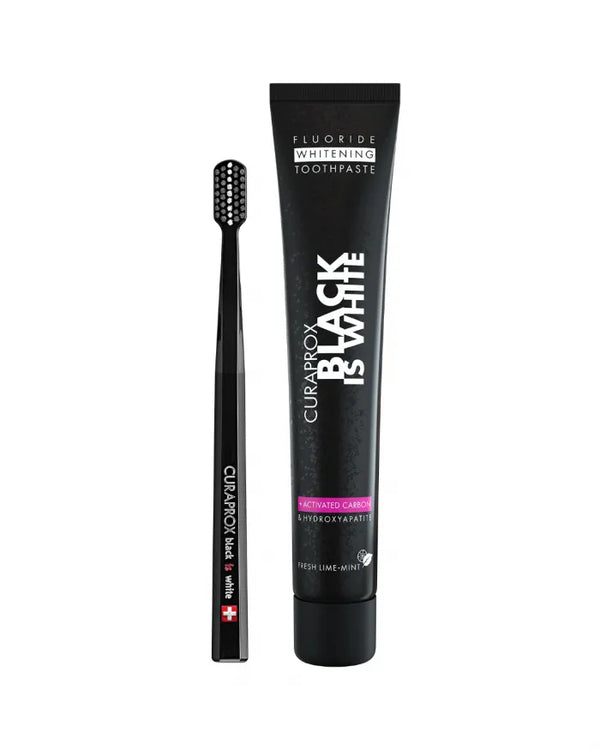 Curaprox Black is White set