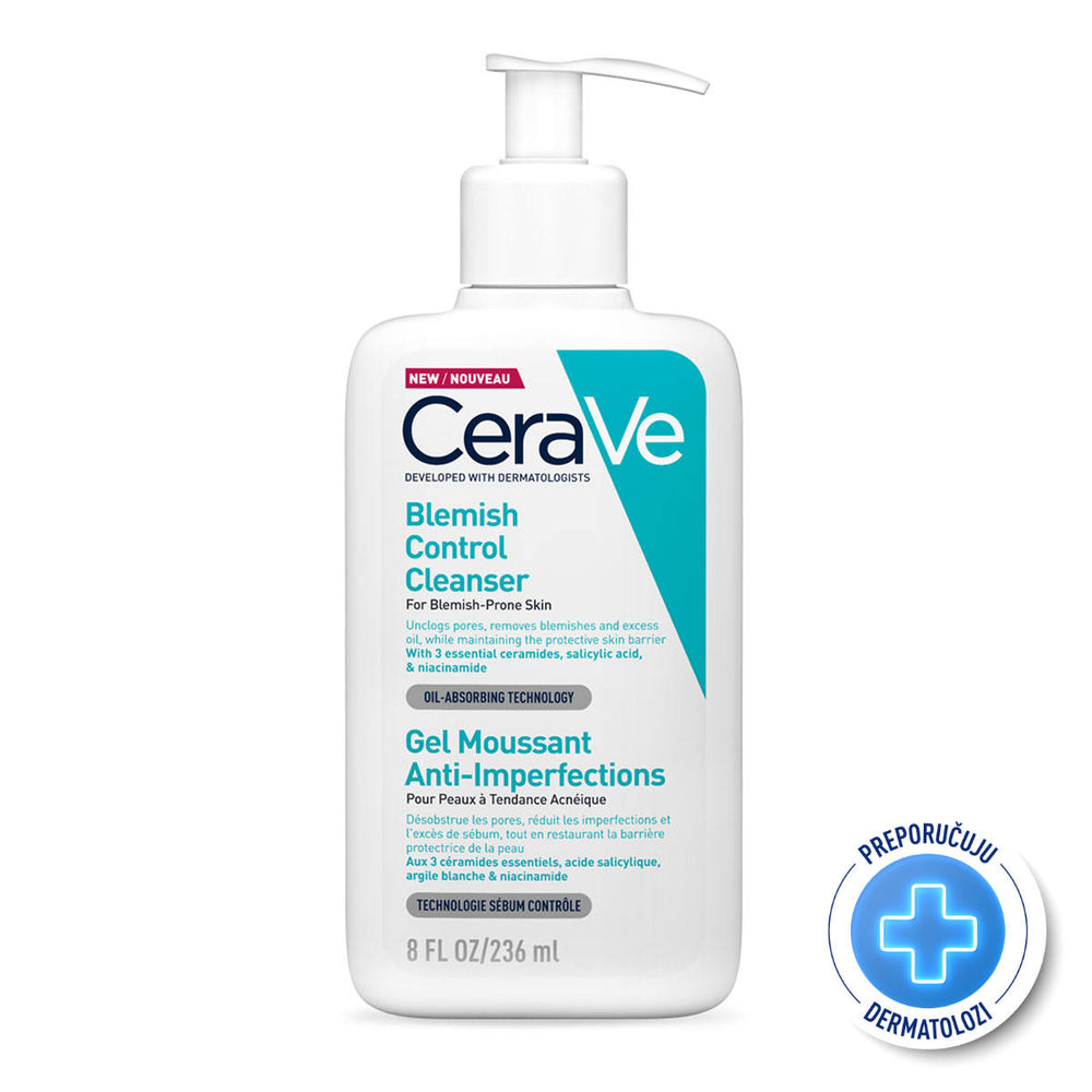 CeraVe Gel za čišćenje za kožu sklonu nepravilnostima 236 ml