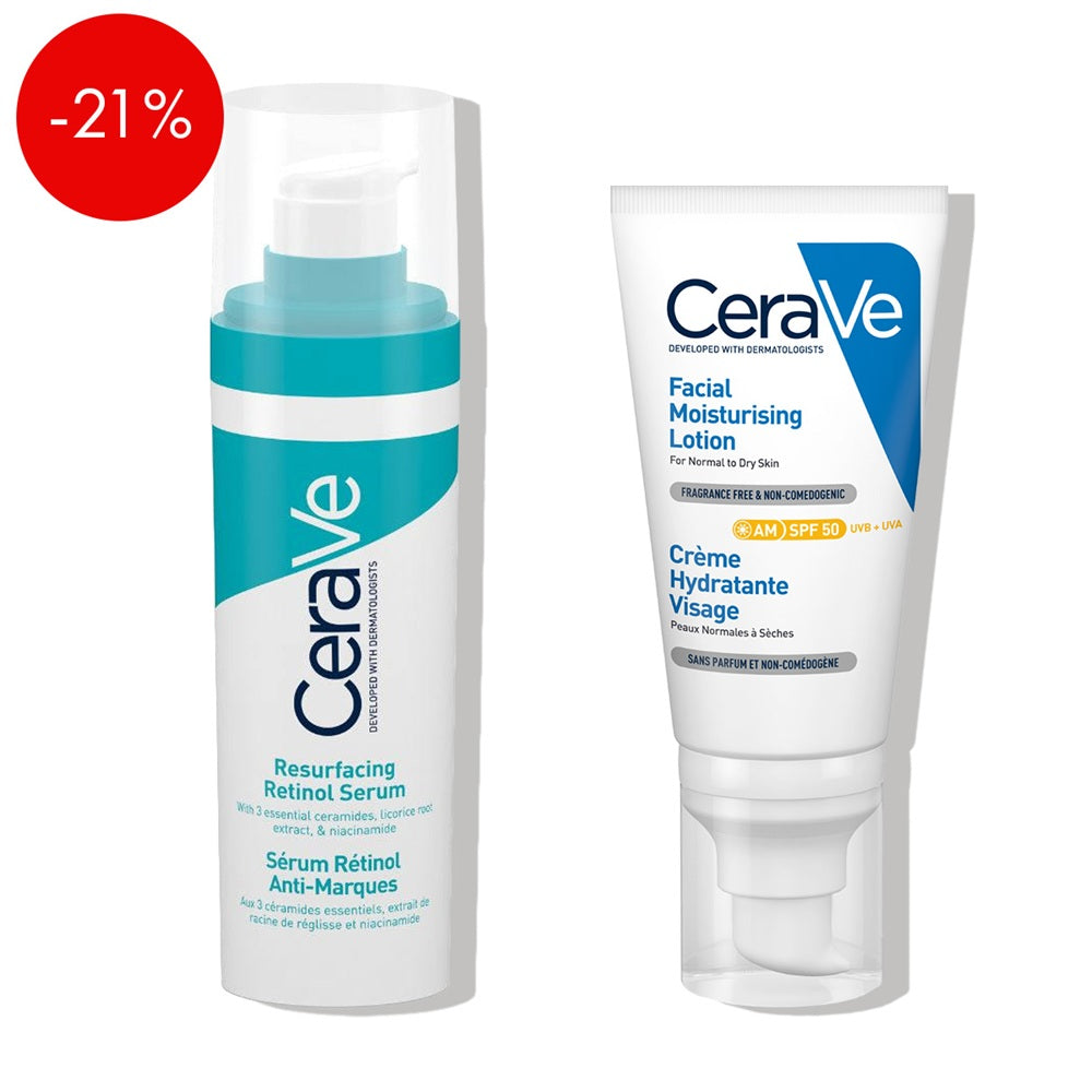 CeraVe Retinol rutina za smanjenje nepravilnosti i ujednačen ten