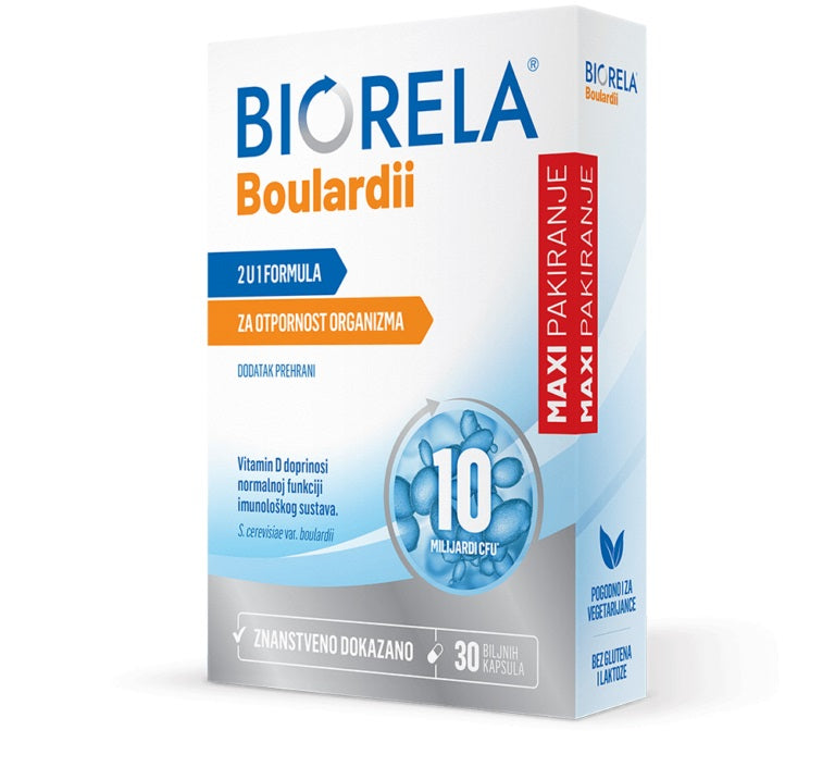 Biorela Boulardii 30 kapsula