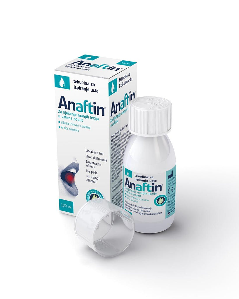 Anaftin® tekućina za ispiranje usta 120 ml