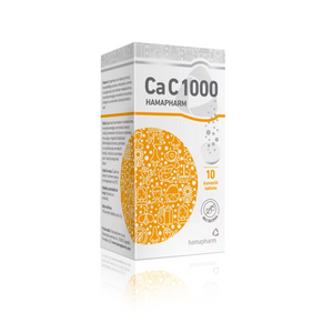 HAMAPHARM CA-C 1000 ŠUMEĆE TABLETE A10
