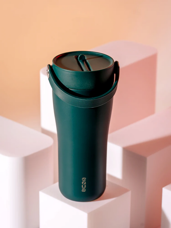 EQUA Carry Cup green forest termo 600 ml