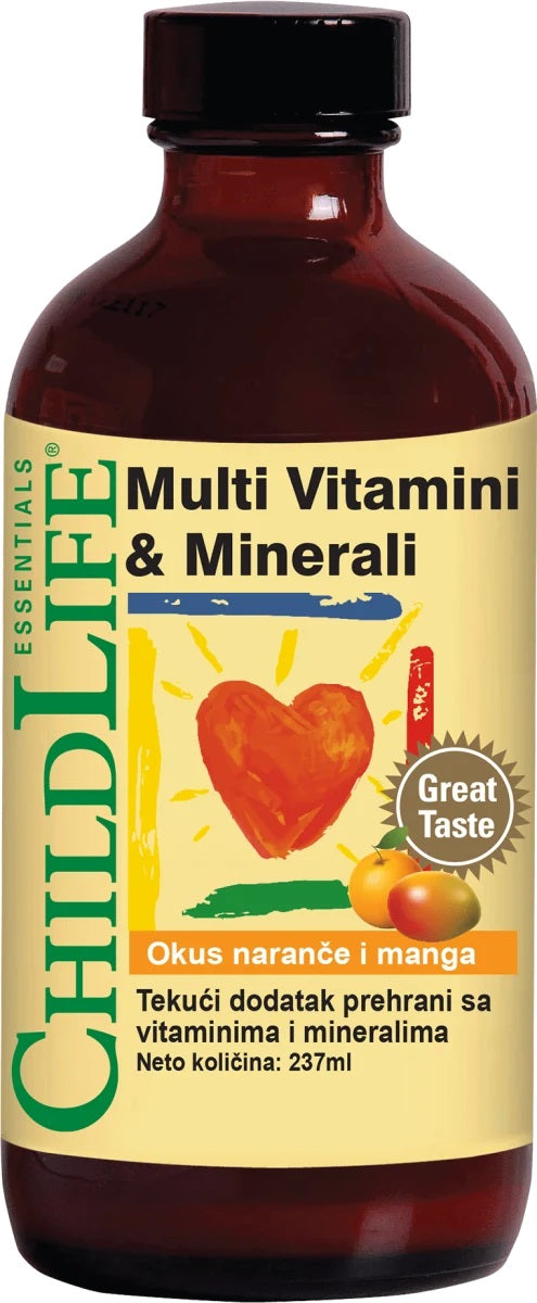 ChildLife Multi Vitamin & Mineral formula 237 ml
