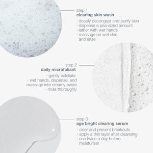 DERMALOGICA Clear + Brighten kit set