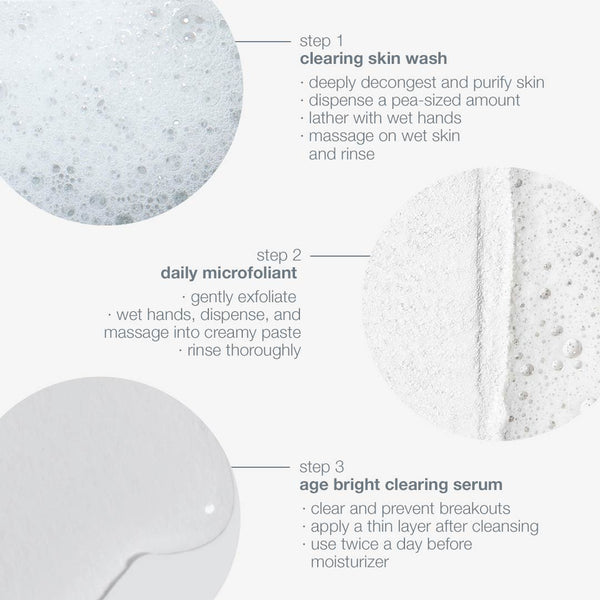 DERMALOGICA Clear + Brighten kit set