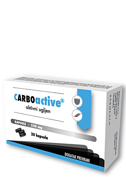 CARBOACTIVE KAPSULE 30X230 MG