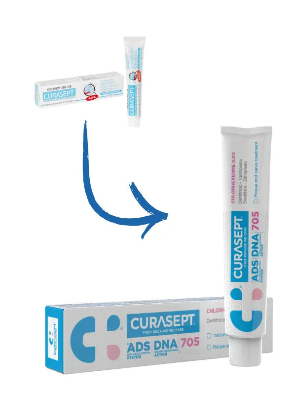Curasept ADS DNA 705 pasta za zube, 75 ml