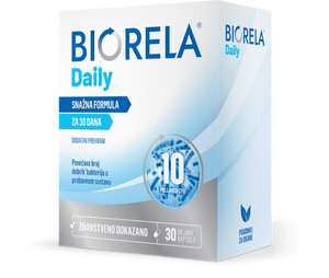 Biorela Daily 30 kapsula, dodatak prehrani
