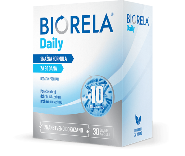 Biorela Daily 30 kapsula, dodatak prehrani