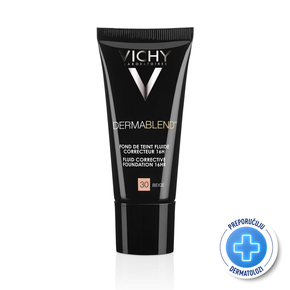 Vichy Dermablend korektivni tekući puder-nijansa 30 Beige 30 ml