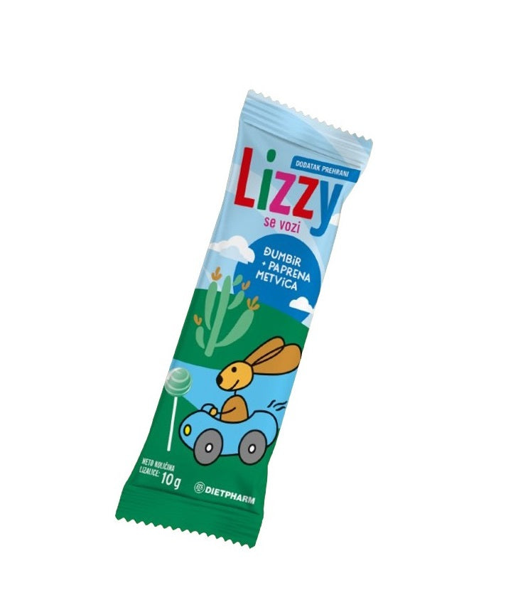 Dietpharm Lizzy se vozi lizalica