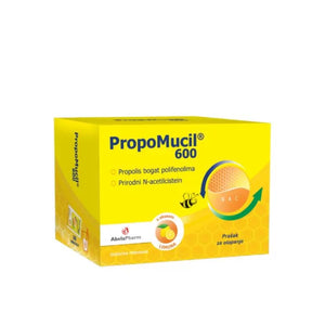 Abela Pharm PropoMucil prašak 600 mg, 30 vrećica, dodatak prehrani