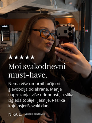 EQUA The Editor naočale za plavo svjetlo i UV Tortoise