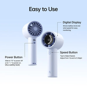 JisuLife ventilator ručni F10 grey