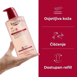 Eucerin pH5 gel ulje za tuširanje 400 ml