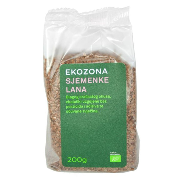 Ekozona Lan sjemenke smeđi 200 g