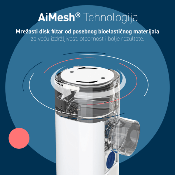 Omron inhalator Mini air 360+
