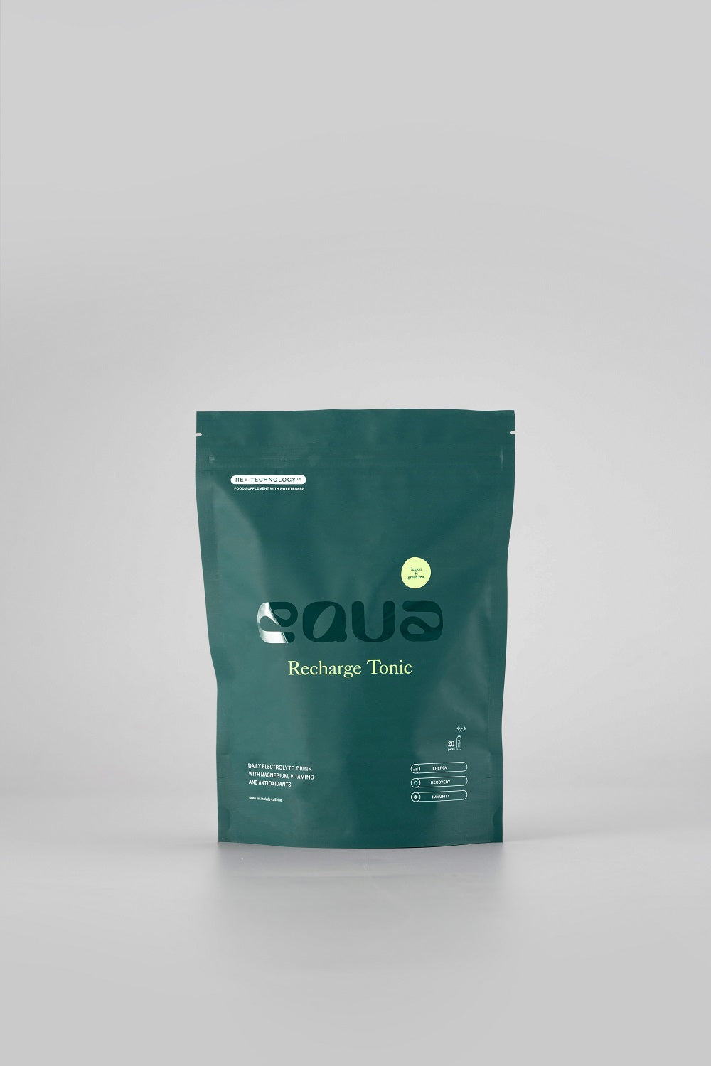 EQUA Recharge Tonic okus limun i zeleni čaj