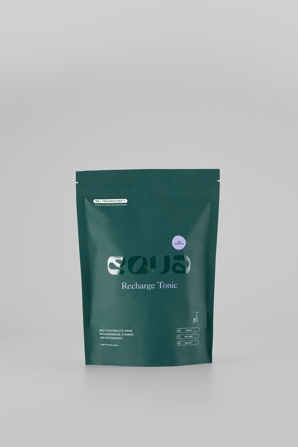 EQUA Recharge Tonic okus divlje borovnice 