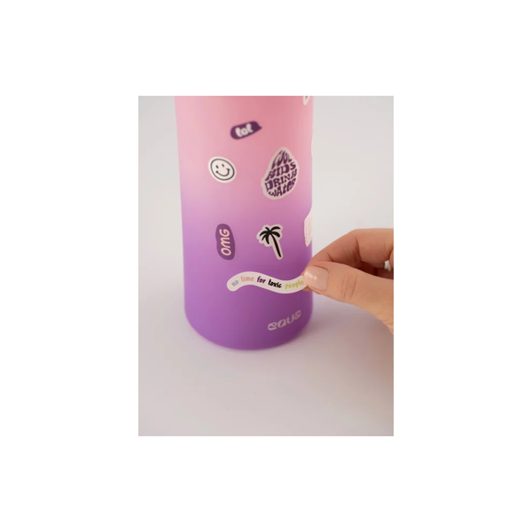 EQUA Certified Icon plastična boca sa naljepnicama 600 ml