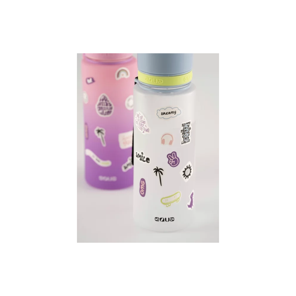 EQUA Sk8er Kid plastična boca sa naljepnicama 600 ml