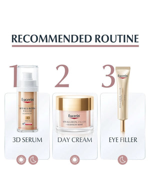 Eucerin Hyaluron-Filler + Elasticity Rose dnevna njega s SPF30 50 ml