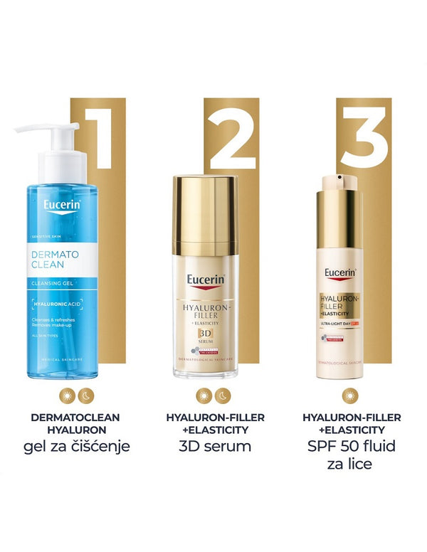 Eucerin Eucerin Hyaluron-Filler + Elasticity Ultra-light SPF50 fluid za lice 50 ml