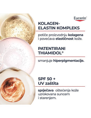 Eucerin Eucerin Hyaluron-Filler + Elasticity Ultra-light SPF50 fluid za lice 50 ml