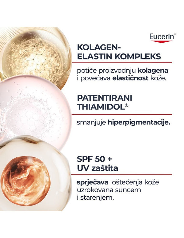 Eucerin Eucerin Hyaluron-Filler + Elasticity Ultra-light SPF50 fluid za lice 50 ml