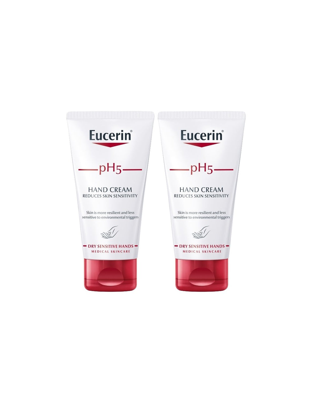 Eucerin pH5 krema za ruke 2X75 ml
