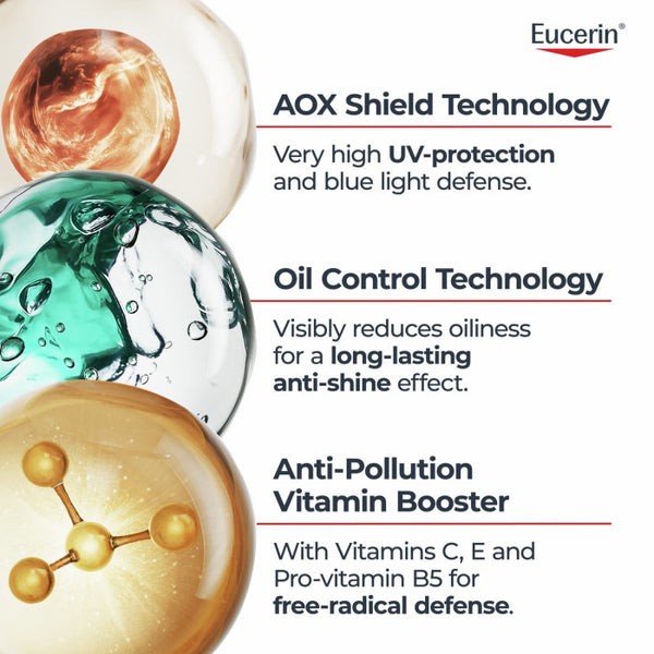 Eucerin Oil Control UV Serum SPF50+ 30 ml