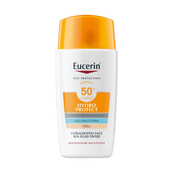 Eucerin Hydro Protect Tonirani fluid ultra lagane teksture SPF50+ svijetla nijansa 50 ml