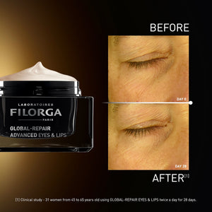 Filorga GLOBAL-REPAIR ADVANCED EYES&LIPS krema za područje oko očiju i usana 15 ml