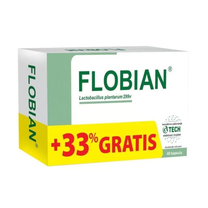 Flobian 30+10 kapsula PROMO PAKIRANJE