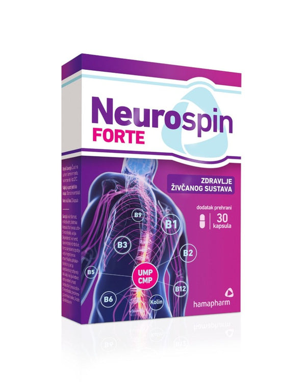 Hamapharm Neurospin forte 30 kapsula, dodatak prehrani