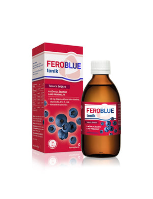 Hamapharm Feroblue tonik 200 ml, dodatak prehrani