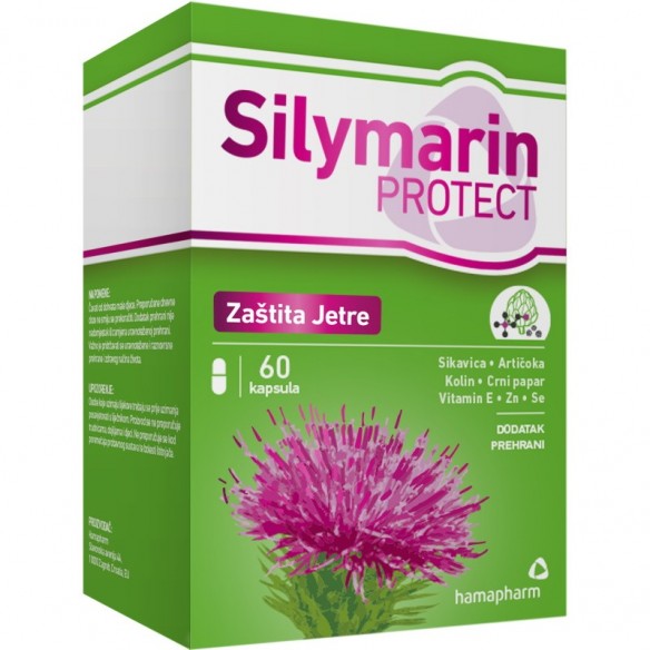 Hamapharm Silymarin protect 60 kapsula, dodatak prehrani