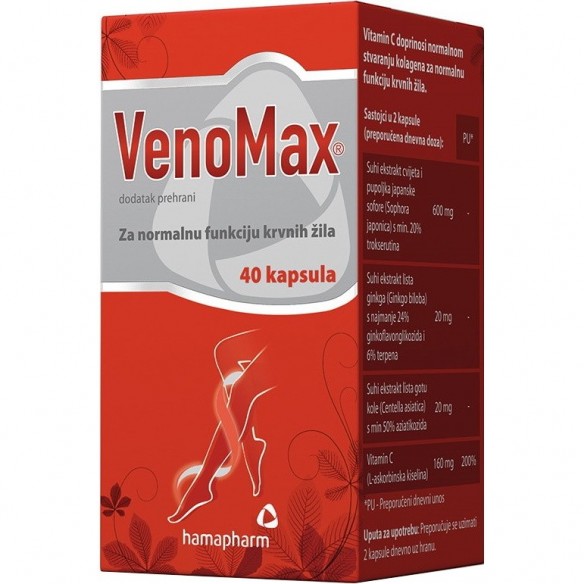 Hamapharm VenoMax 40 kapsula