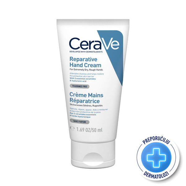 CeraVe Obnavljajuća krema za ekstremno suhe, grube ruke 50 ml