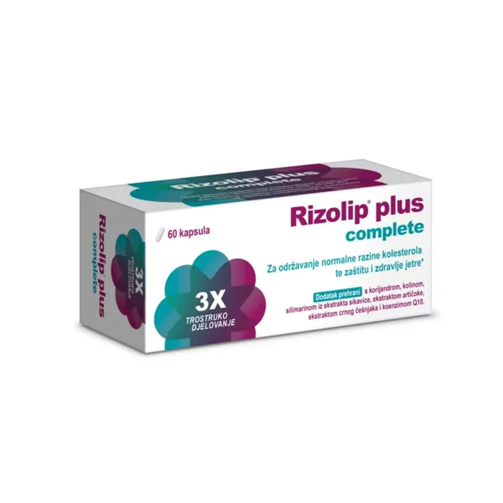 Rizolip plus Complete 60 kapsula, dodatak prehrani