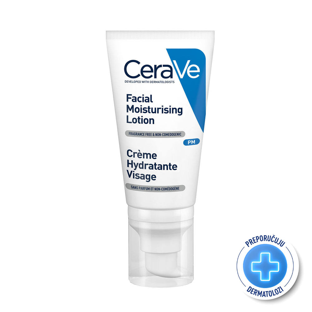 CeraVe Hidratantna njega za lice za normalnu do suhu kožu 52 ml