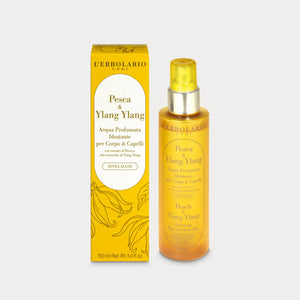L'Erbolario Maglica za kosu i tijelo s breskvom i Ylang Ylangom 150 ml