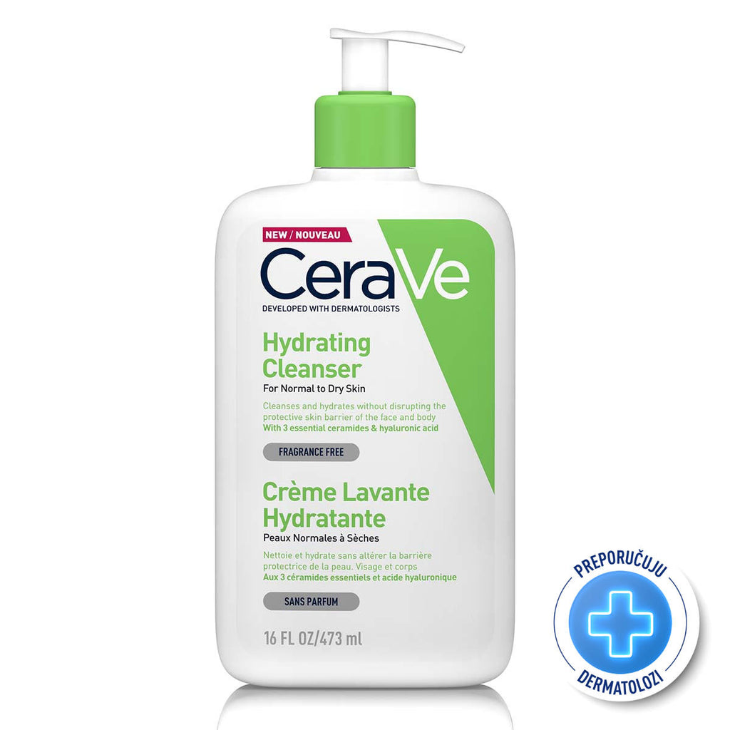 CeraVe Hidratantna emulzija za čišćenje za normalnu do suhu kožu 473 ml