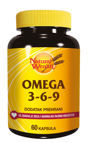 Natural Wealth Omega 3-6-9 60 kapsula