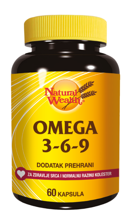 Natural Wealth Omega 3-6-9 60 kapsula