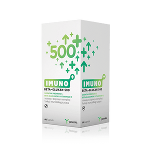 Yasenka IMUNO Beta Glukan 500, 60 kapsula