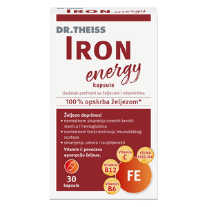 Dr. Theiss Iron energy 30 kapsula
