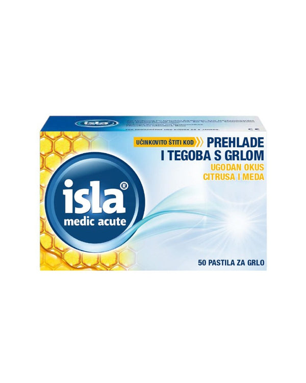 Isla Medic Acute Citrus Med 50 pastila, medicinski proizvod