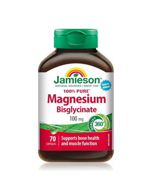 Jamieson Magnezij bisglicinat 100 mg 70 kapsula, dodatak prehrani